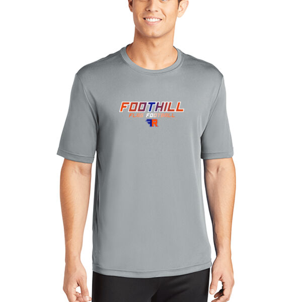 Foothill Flag Football Grey PosiCharge Competitor Tee Thumbnail