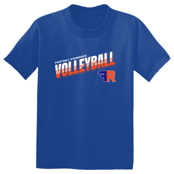 Foothill Girls Volleyball Youth Royal PosiCharge Competitor Tee Thumbnail
