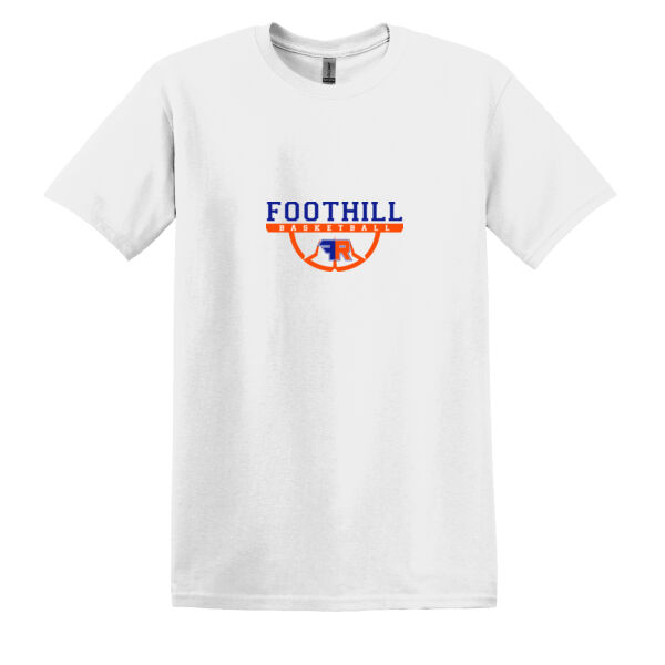 Foothill Ranch Basketball White Heavy Cotton 100% Cotton T Shirt Thumbnail