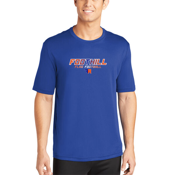 Foothill Flag Football Royal PosiCharge Competitor Tee Thumbnail