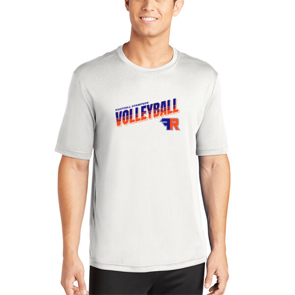 Foothill Girls Volleyball White PosiCharge Competitor Tee Thumbnail