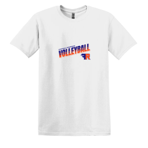 Foothill Girls Volleyball White Heavy Cotton 100% Cotton T Shirt Thumbnail
