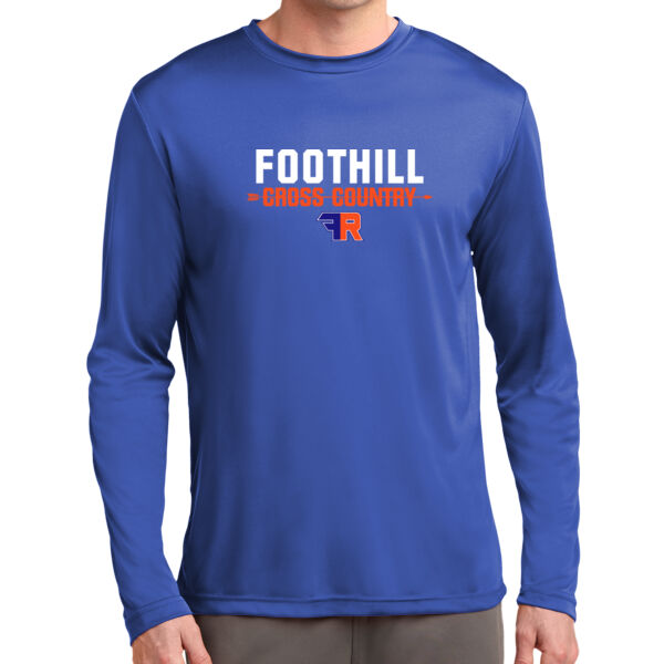 Foothill Cross Country Royal Long Sleeve PosiCharge Competitor Tee Thumbnail
