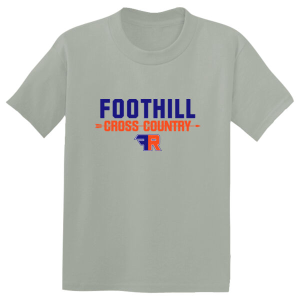 Foothill Cross Country Youth Grey PosiCharge Competitor Tee Thumbnail